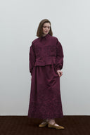 BORDO BRODE PİLELİ GODELİ ETEK