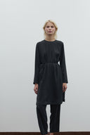 SİYAH İPEK CUPRO TUNİK - Clande