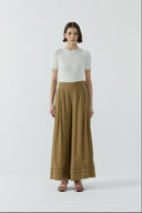 VİZON MODAL GENİŞ PANTOLON - Clande