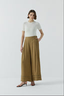 VİZON MODAL GENİŞ PANTOLON - Clande