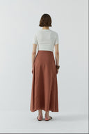 KİREMİT KETEN ETEK - Clande