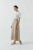 VİZON PAMUK BRODE ETEK - Clande