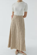 VİZON PAMUK BRODE ETEK - Clande