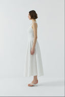 EKRU PAMUK BRODE ETEK - Clande