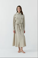 TAŞ İŞLEME DETAYLI FERMUARLI KAP - Clande