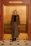 KAHVE SÜET TRENÇKOT