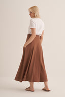 TABA LANVEN YAKA CEKETLİ ETEKLİ TENCEL TAKIM